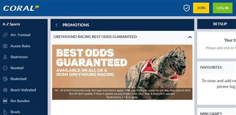 coral greyhound betting